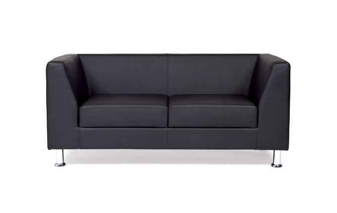 Sofa (black eco-leather)