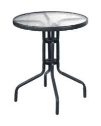 Glass Table (Black)