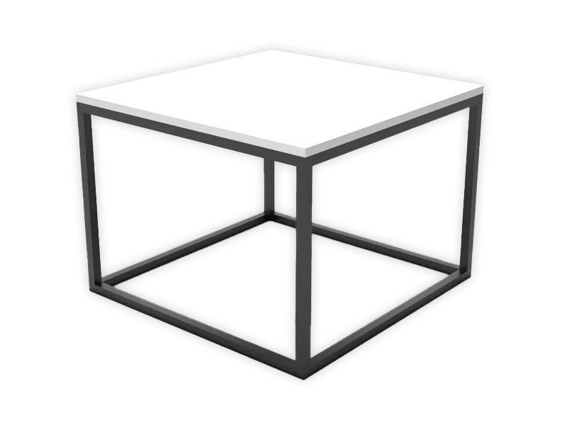 White coffee table